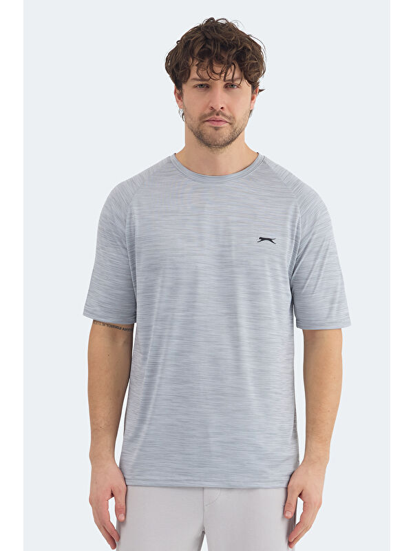 SLAZENGER REDVALE Erkek Beyaz Tişört