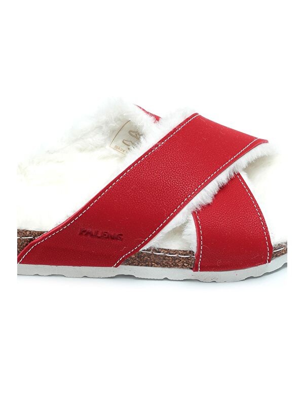 Mantar Taban Kışlık Kadın Terlik - Görsel 8