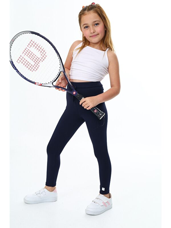 Toontoykids Kız Çocuk Baskılı Tayt