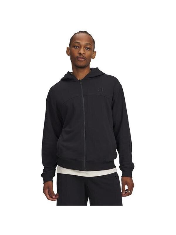 Under Armour Rival Lightweight Erkek Siyah Kapüşonlu Ceket