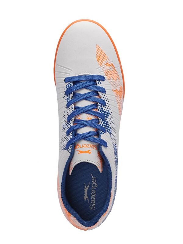 CYPRUS Erkek Çocuk Futbol Ayakkabı Beyaz / Saks Mavi - Görsel 6