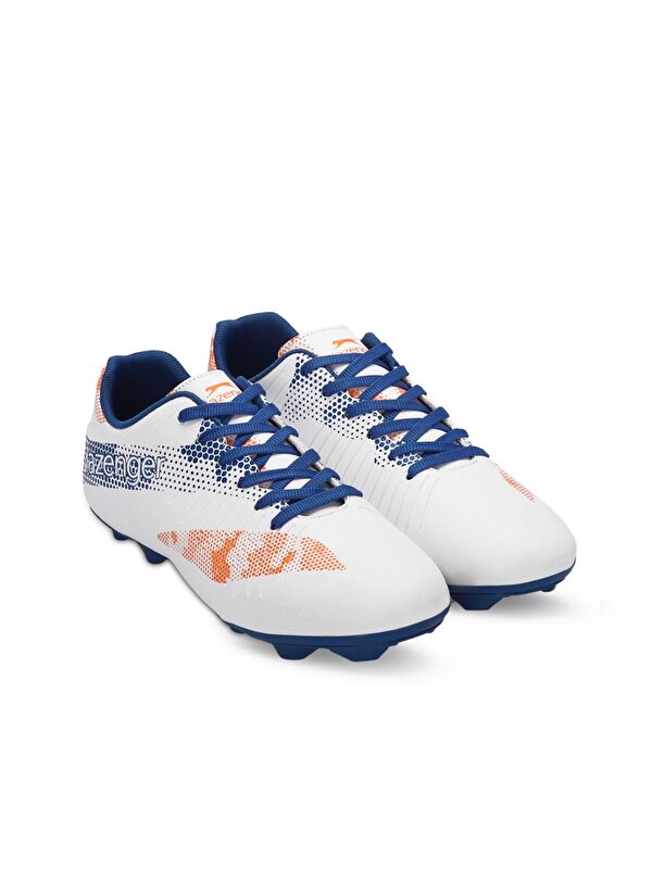 CYPRUS KRP Erkek Çocuk Futbol Ayakkabı Beyaz / Saks Mavi - Görsel 3