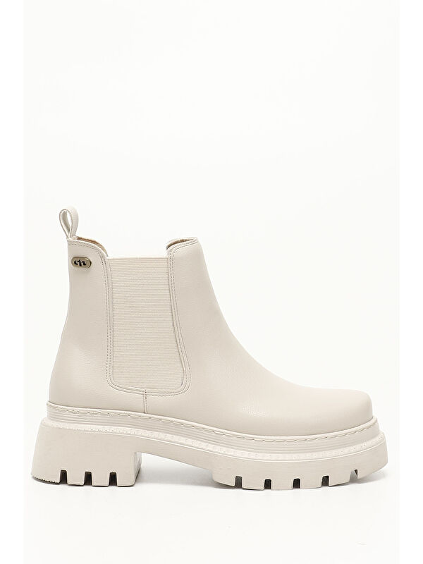 TEN Yuvarlak Burun Kadın Günlük Chelsea Bot 32145 - Görsel 2