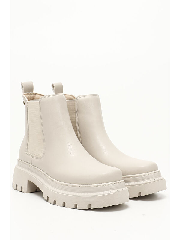 TEN Yuvarlak Burun Kadın Günlük Chelsea Bot 32145 - Görsel 3