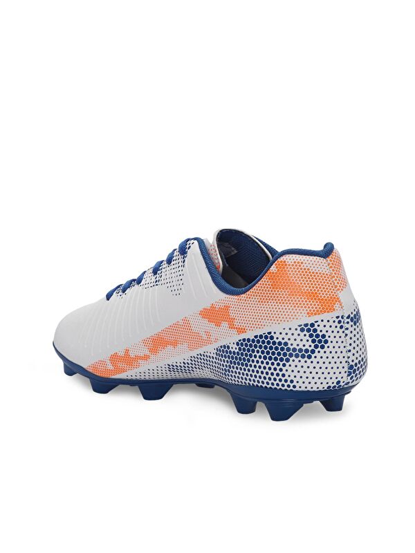 CYPRUS KRP Erkek Çocuk Futbol Ayakkabı Beyaz / Saks Mavi - Görsel 4