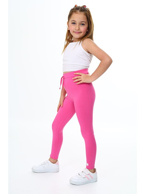 Toontoykids Kız Çocuk Baskılı Tayt
