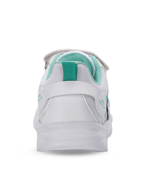 KANNER Kız Çocuk Sneaker Ayakkabı Beyaz / Yeşil - Görsel 7