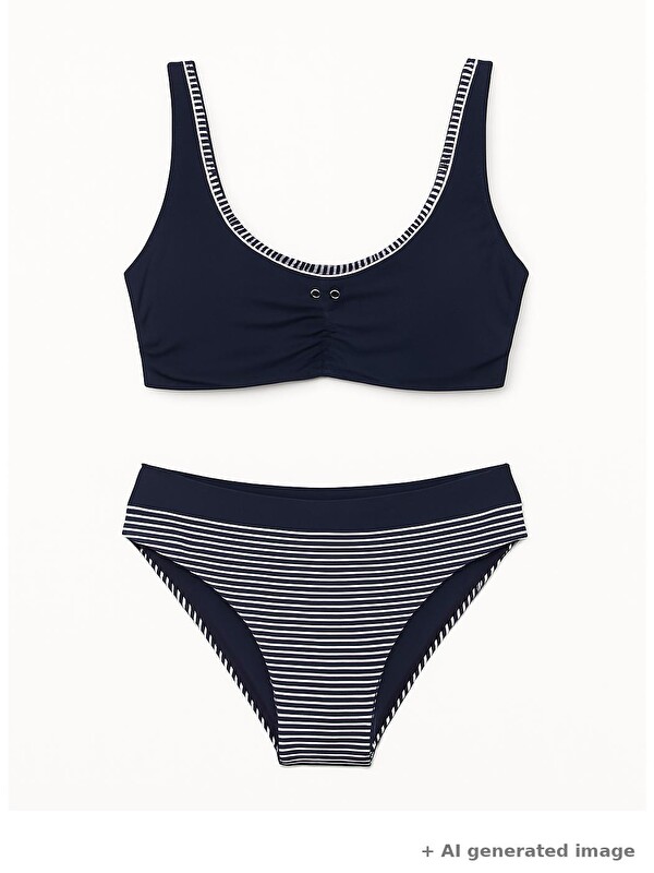 C&City Body Bikini Takım 3131 Lacivert