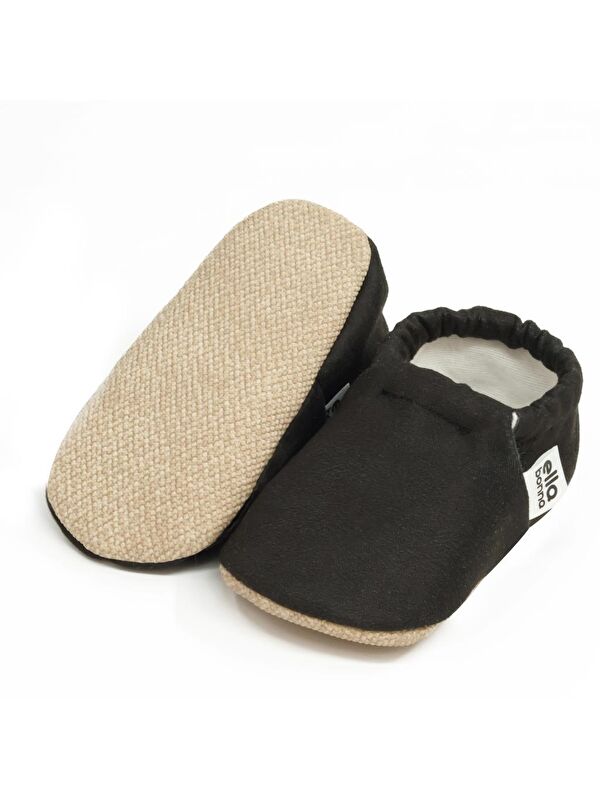 Desenli Bebek Patiği, Kaydırmaz Taban, Ev Kreş Ayakkabısı Panduf - Görsel 3