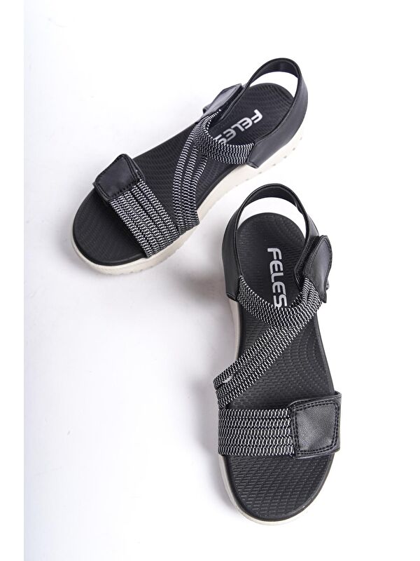 D458 Günlük Ortopedik Kadın Sandalet - Görsel 3