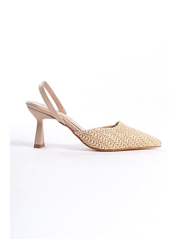 D449 Günlük Kadın Klasik Topuklu Ayakkabı - Görsel 6