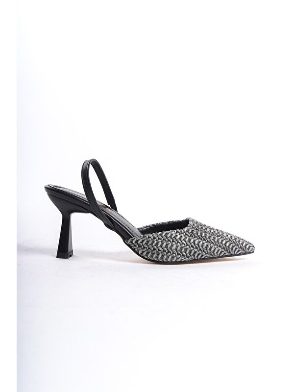 D449 Günlük Kadın Klasik Topuklu Ayakkabı - Görsel 6