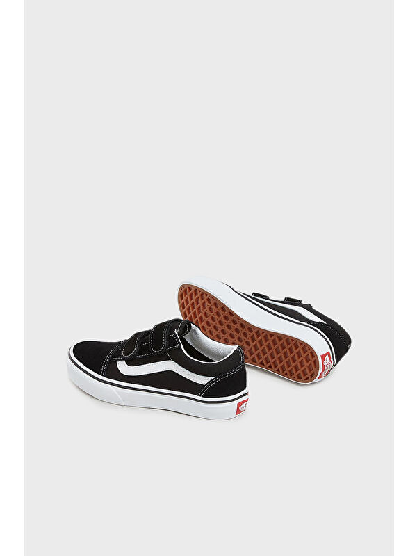 Uy Old Skool V Cırt Cırtlı Deri Sneaker Unisex Çocuk Ayakkabı VN000VHE6BT1 - Görsel 5