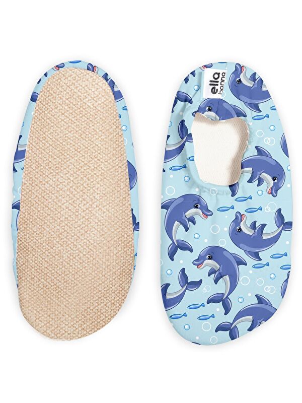 Bebek Çocuk Deniz Ayakkabısı, Kaydırmaz Taban, Unisex Havuz Patiği - Görsel 3