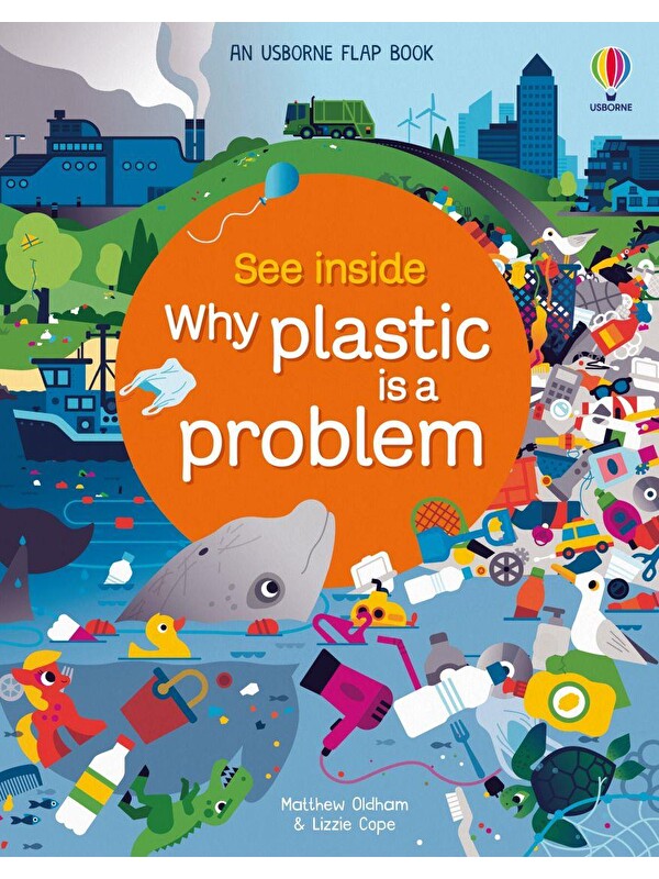 Usborne Publishing Flap Book See Inside: Why Plastic is a problem