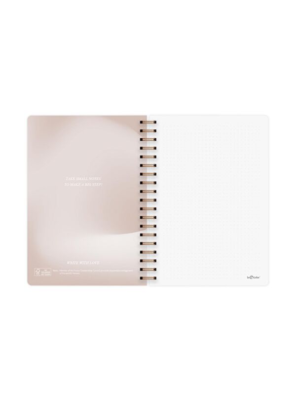 LE COLOR Noktalı Bullet Journal Pro Defter Shine Mercan 17x24