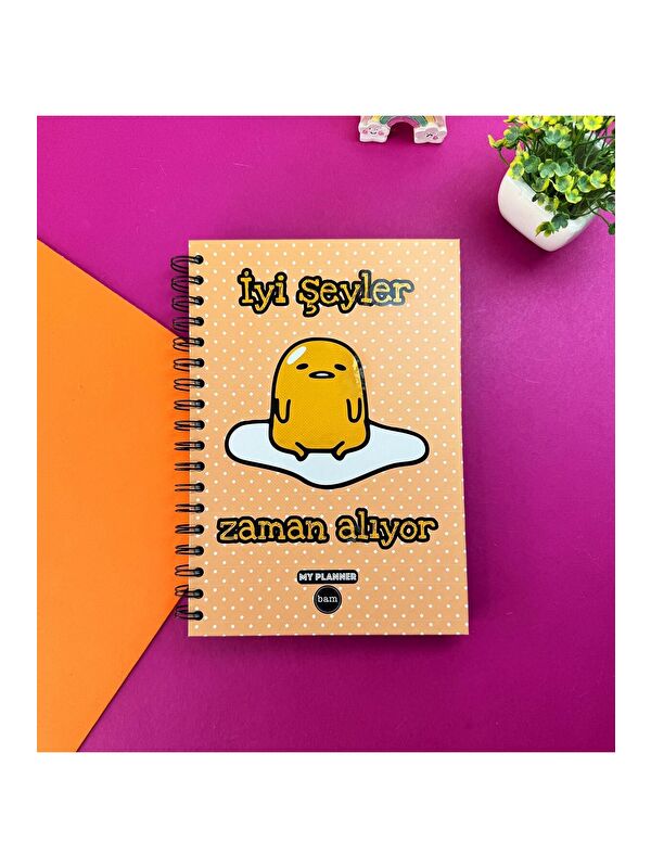 Bam Hediyelik Eşya İyi Şeyler Zaman Alıyor Tasarımlı Konuşan Ajanda