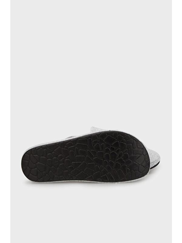 Kemerli Keçe Kışlık Ev Terlik 6711003 - Görsel 5