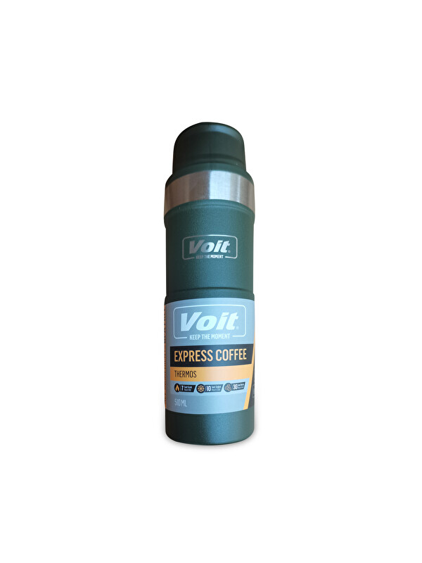 Voit Express Coffee Thermos 510 ml | 304 Paslanmaz Çelik, Çift Cidarlı Vakum Yalıtımlı