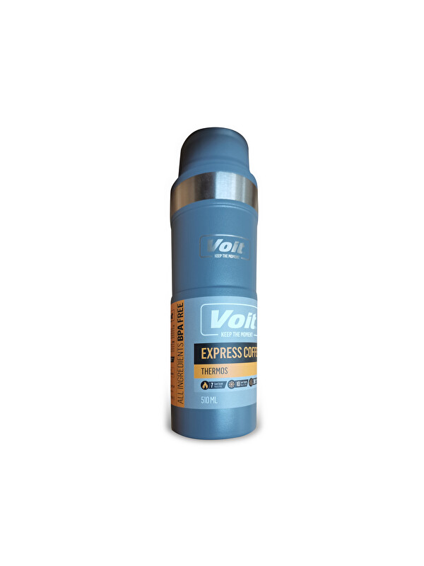 Voit Express Coffee Thermos 510 ml | 304 Paslanmaz Çelik, Vakum Yalıtımlı Termos