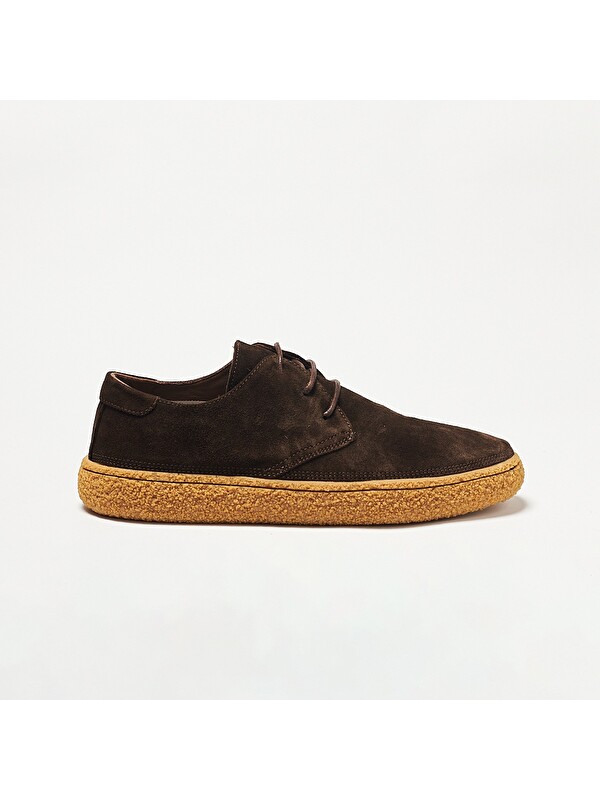 John May Erkek Oxford ( Klasik) OG-2182 2164 Kahve Süet