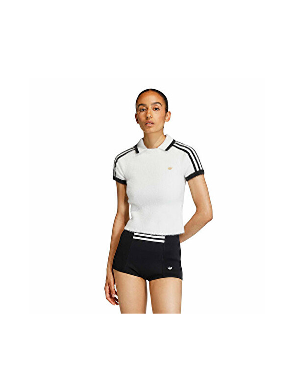 Adidas Knit Cali T Kadın Günlük Tişört KE1301 Beyaz