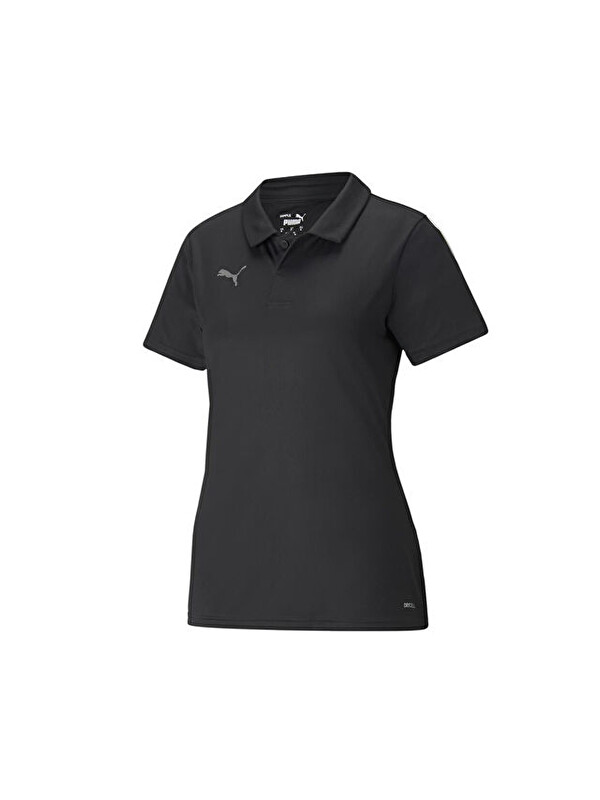 Puma Teamliga Sideline Polo W Kadın Futbol Polo Tişörtü 65740803 Siyah
