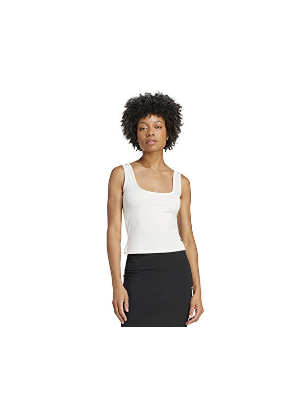 Adidas P Ess Tank Top Kadın Günlük Atlet JW5988 Beyaz