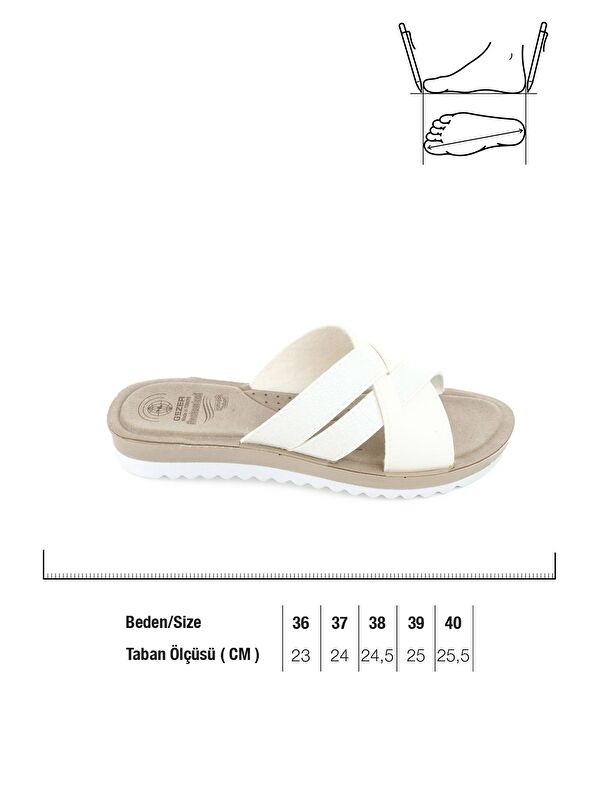 Yazlık Kadın Anatomical Yumuşak Taban Terlik - Görsel 3