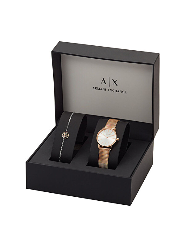 Armani Exchange AX7121 Kadın Set Kol Saati ve Bileklik
