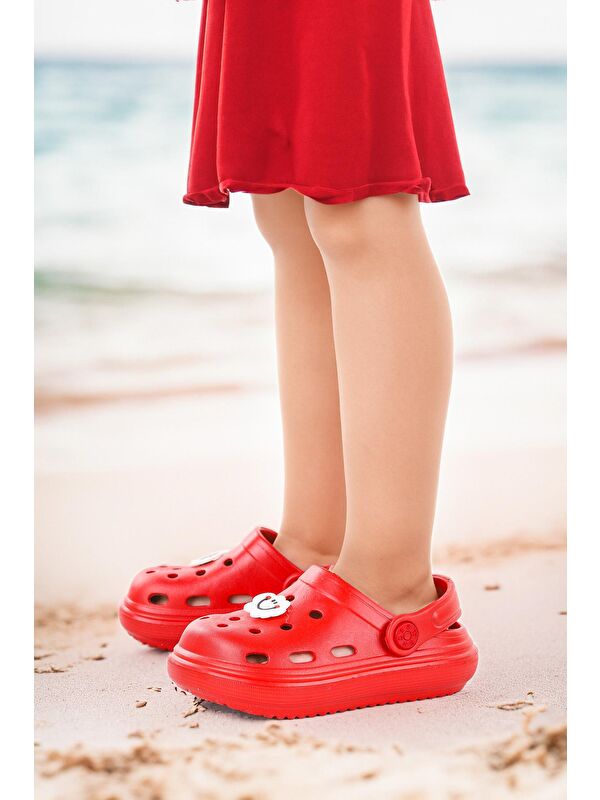 Eva Plaj Havuz Okul Kreş Kız Çocuk Terlik Twg 755 - Görsel 4