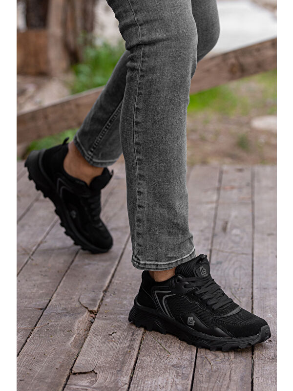 D122 Günlük Ortopedik Erkek Sneaker Spor Ayakkabı - Görsel 4