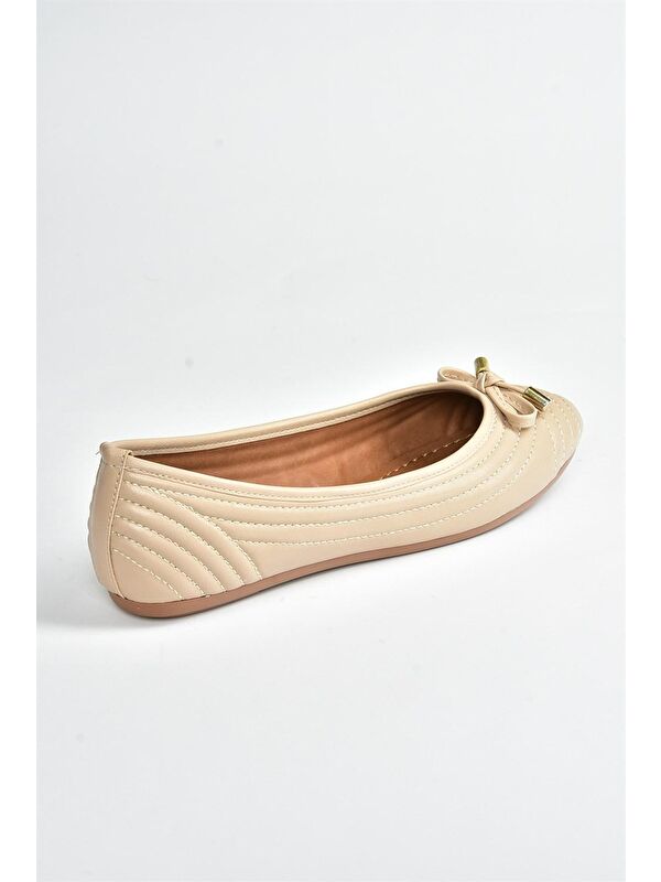 Fox Shoes Bej Fox Shoes Günlük Kadın Babet M250013009