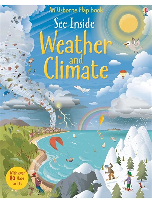 Usborne Publishing Flap Book See Inside: Weather & Climate