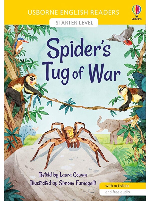 Usborne Publishing Usborne English Readers:Spider's Tug of War