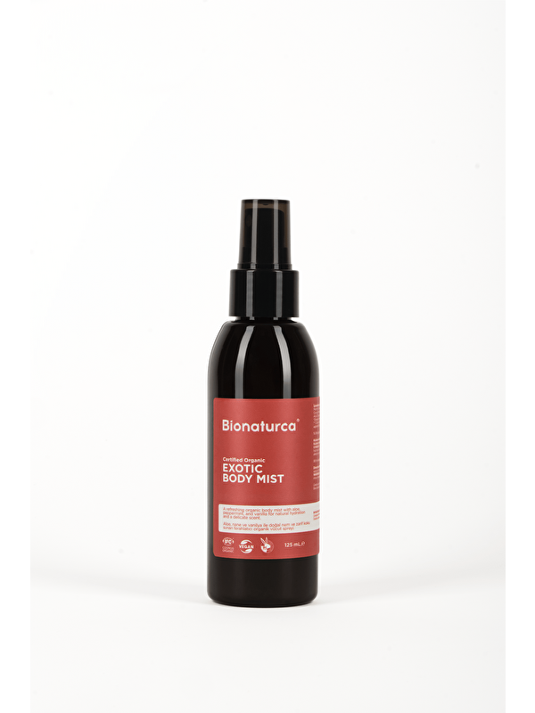 Bionaturca Organik Sertifikalı Egzotik Vücut Misti 125 ml -