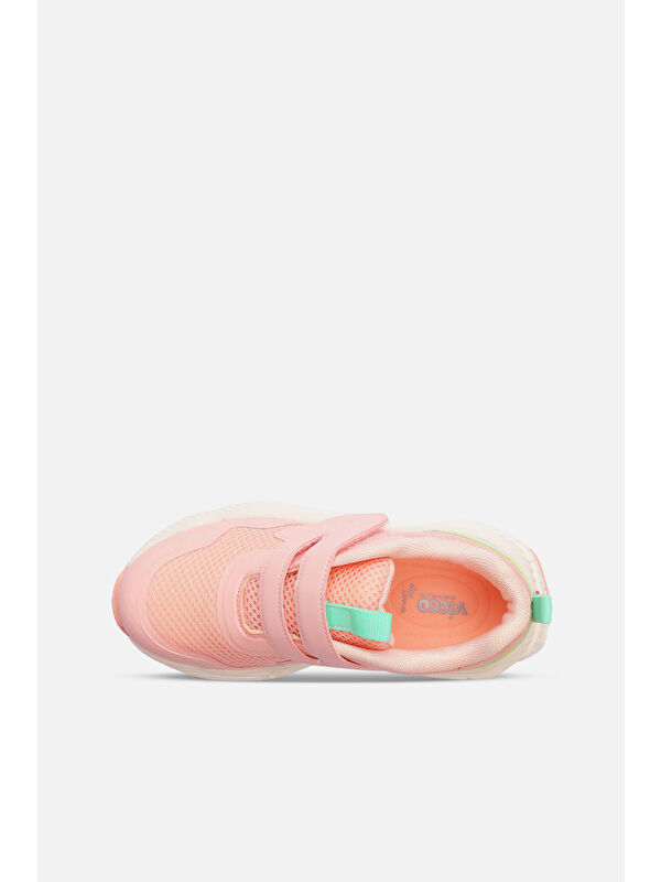 Tita Hafif Kız Çocuk Pudra Spor Ayakkabı - Görsel 4