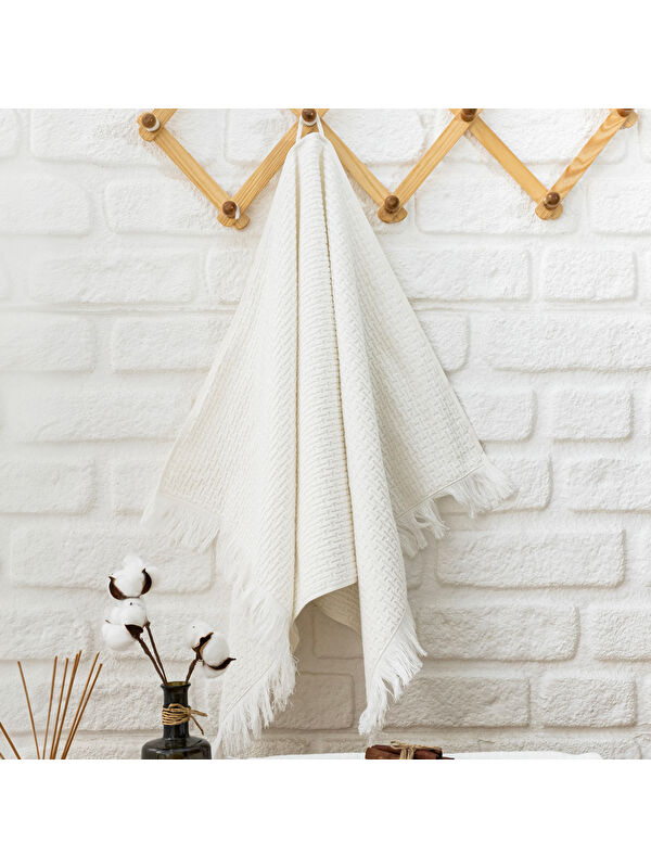 SCHAFER Home Polly Havlu 70x140 Cm-Krem