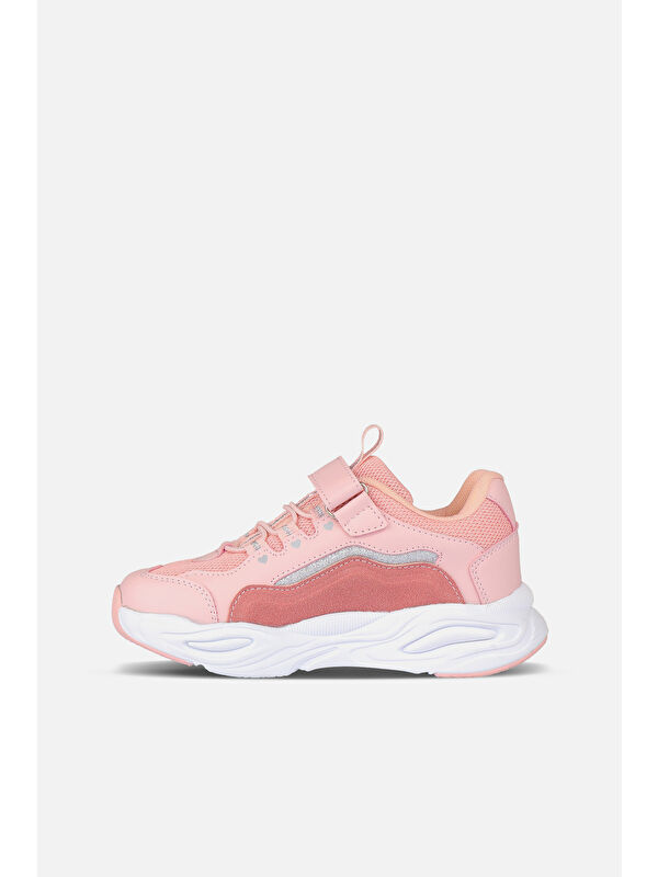 Chou Basic Kız Çocuk Pudra Spor Ayakkabı - Görsel 3