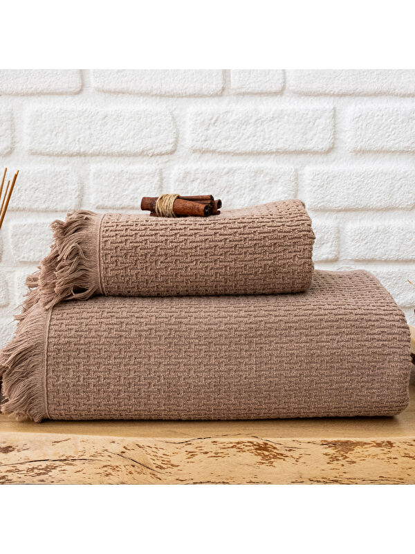 SCHAFER Home Polly Havlu 70x140 Cm-Kahverengi