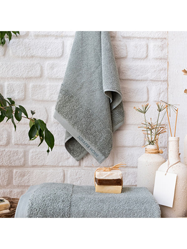 SCHAFER Home Soft Touch Havlu 70X140 Cm-Yeşil