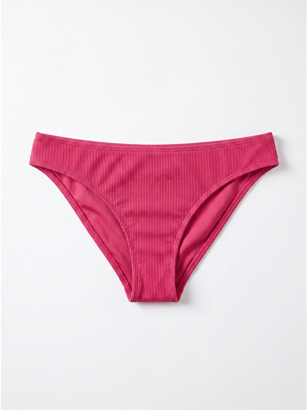 LOYA Fuşya Reps Basic Tek Alt Bikini