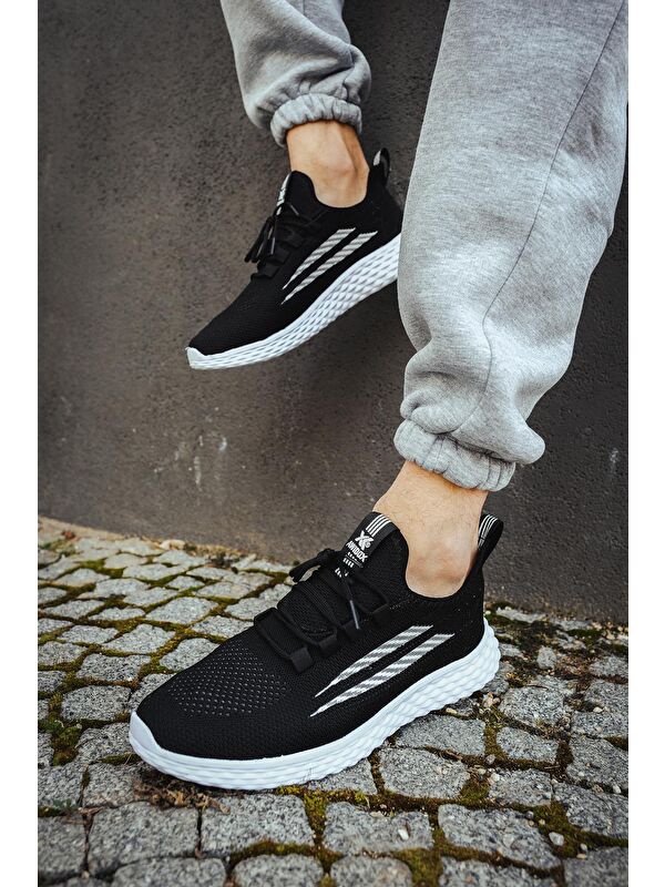 Awd 2023 Bağcıklı Fileli Hafif Taban Erkek Sneaker - Görsel 4