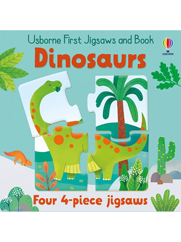 Usborne Publishing First Jigsaws And Book: Dinosaurs