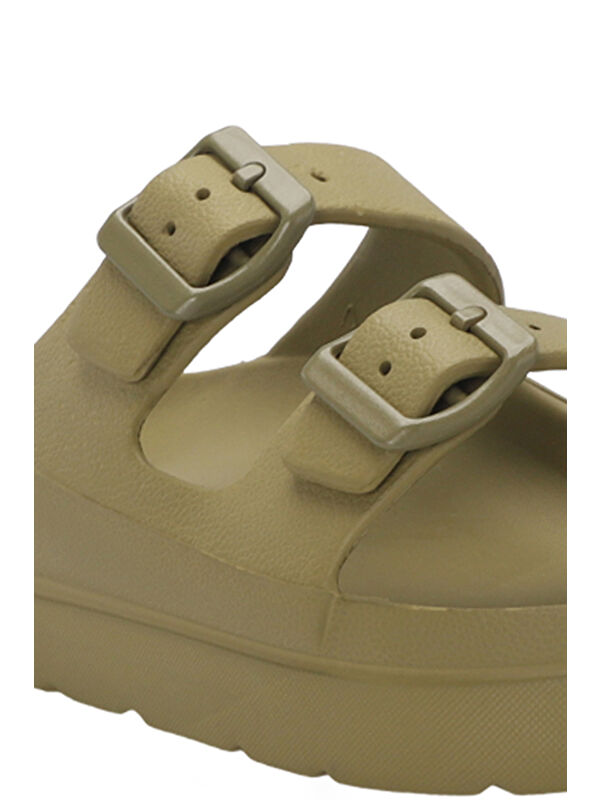 JAYNE Kadın Terlik Yeşil - Görsel 5