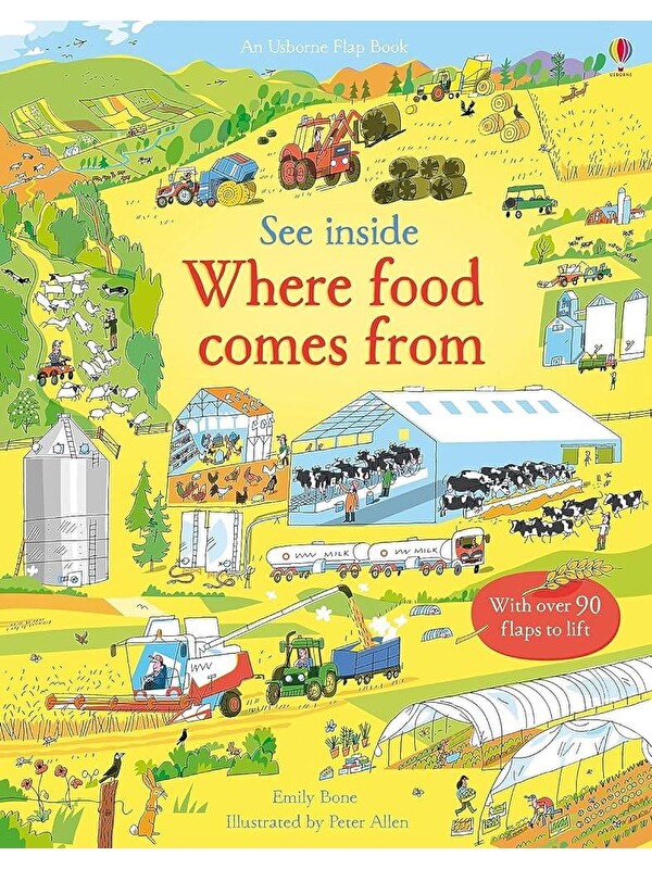 Usborne Publishing See Inside: Where food comes from