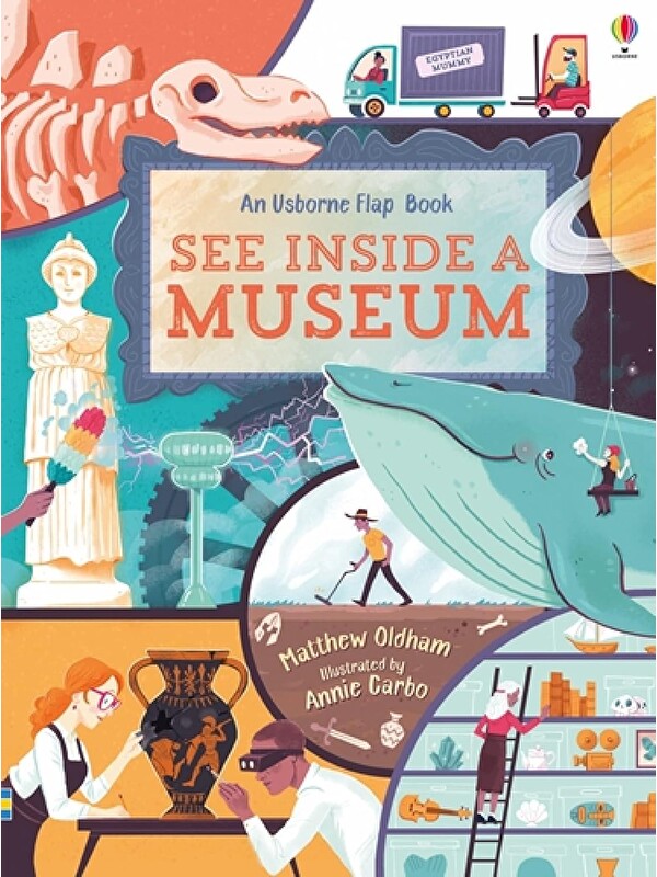 Usborne Publishing Flap Book See Inside: A Museum