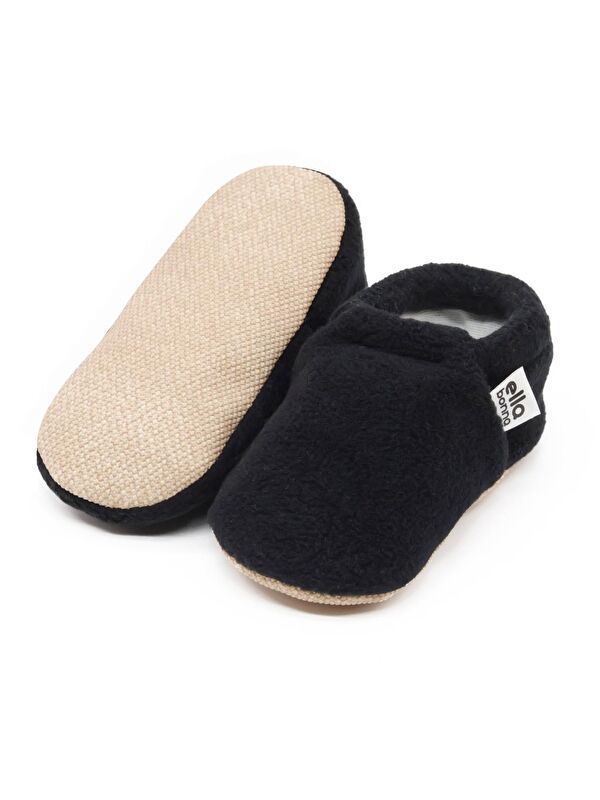 Polar Bebek Pandufu Ev Patiği, Kaydırmaz Taban, Organik Pamuk Astar Kreş Ayakkabısı - Görsel 3