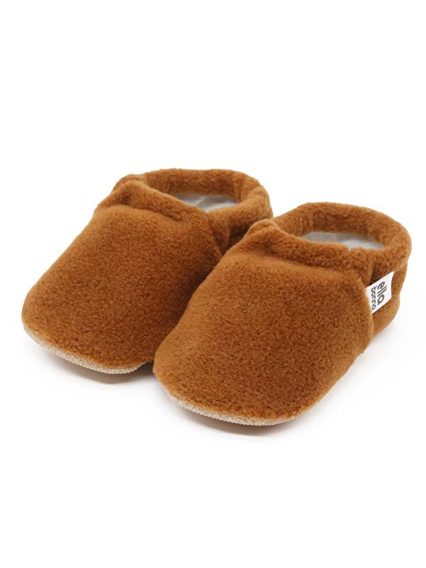 Polar Bebek Pandufu Ev Patiği, Kaydırmaz Taban, Organik Pamuk Astar Kreş Ayakkabısı - Görsel 3