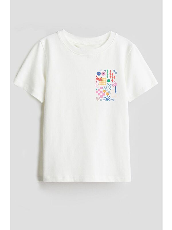 Monila Unisex Yazı Baskılı Tshirt